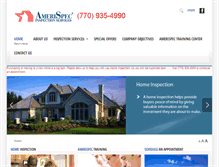 Tablet Screenshot of amerispec.biz